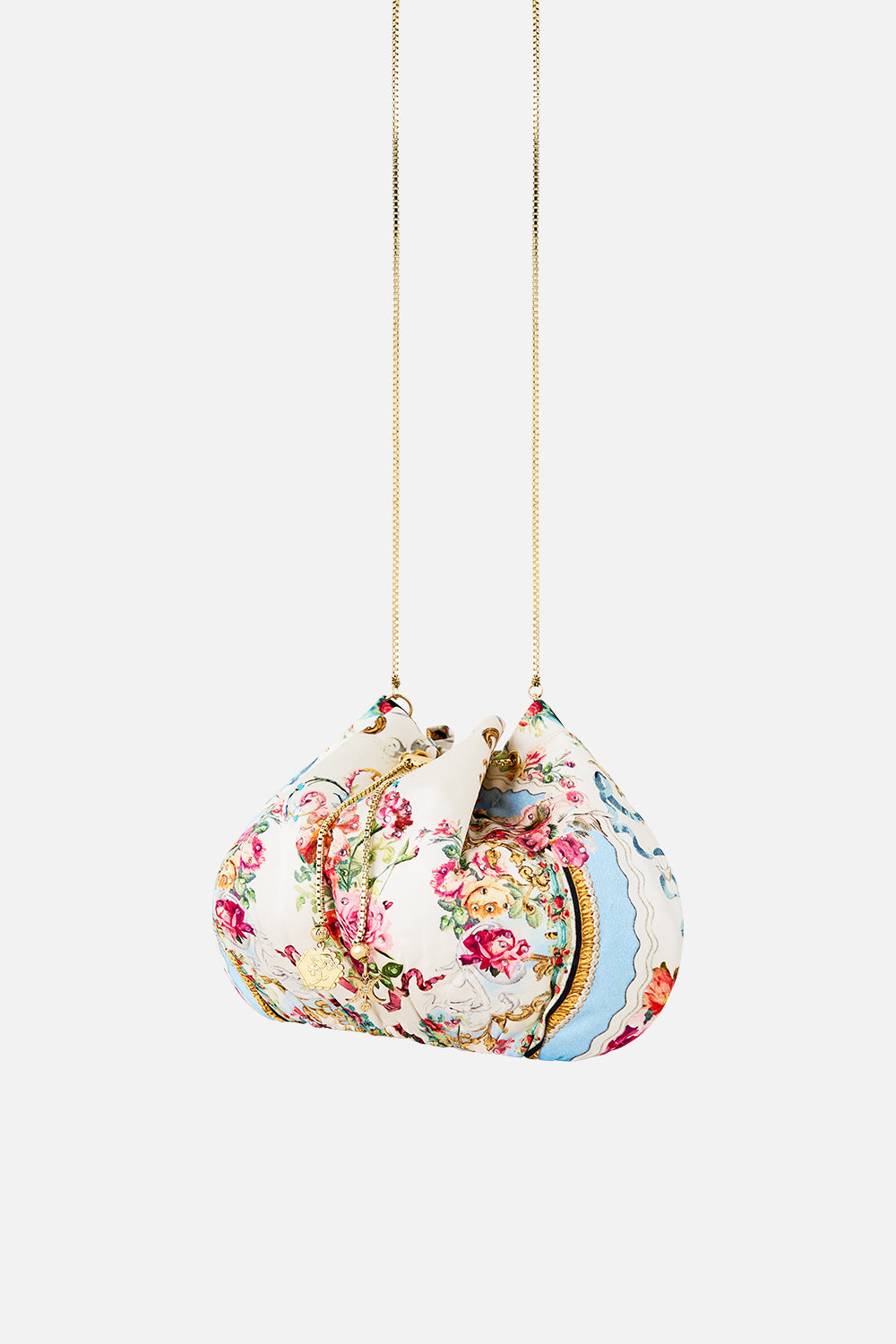 DRAWSTRING POUCH BAG WITH CHAIN STRAP TORERO LIBERTINE
