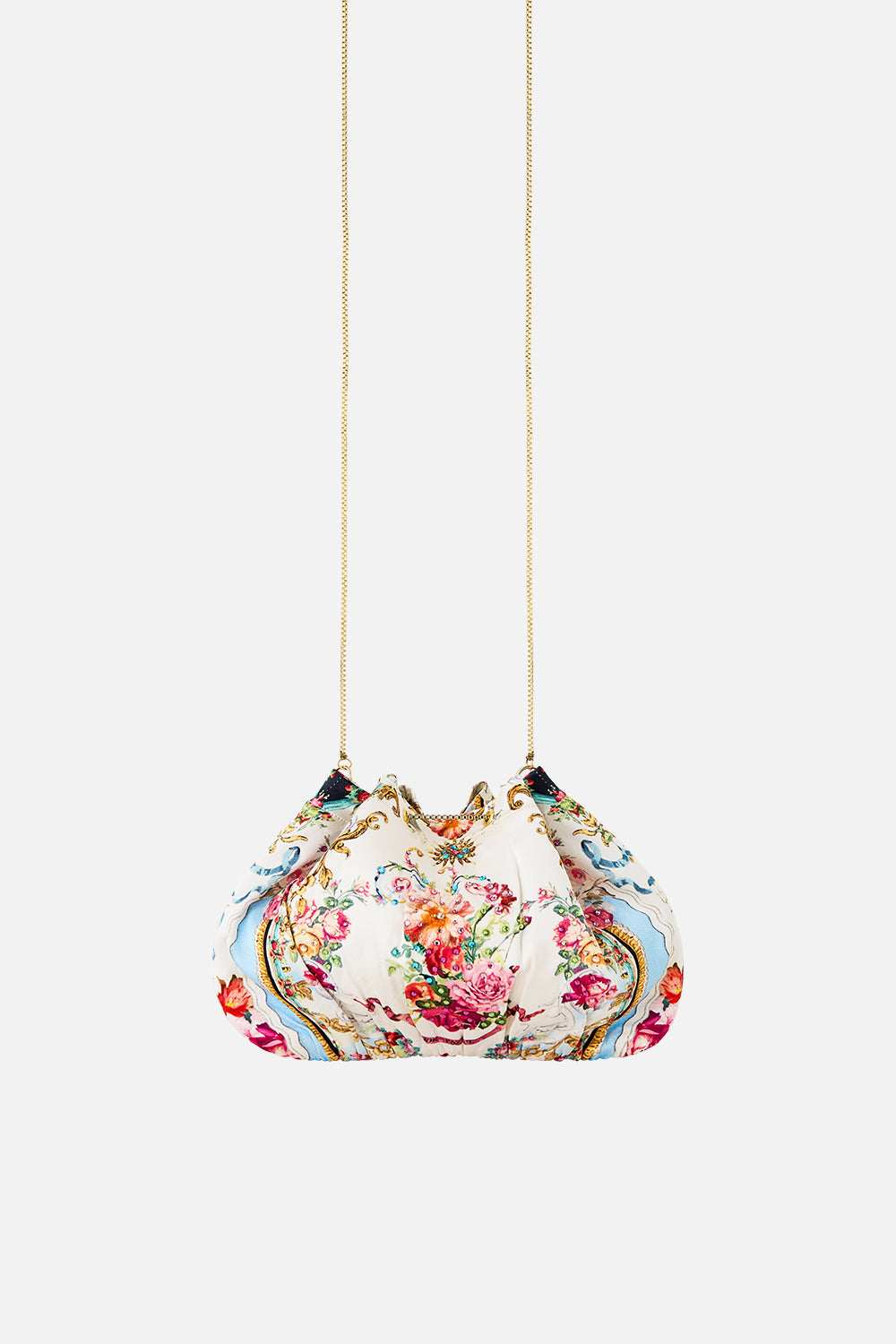 DRAWSTRING POUCH BAG WITH CHAIN STRAP TORERO LIBERTINE