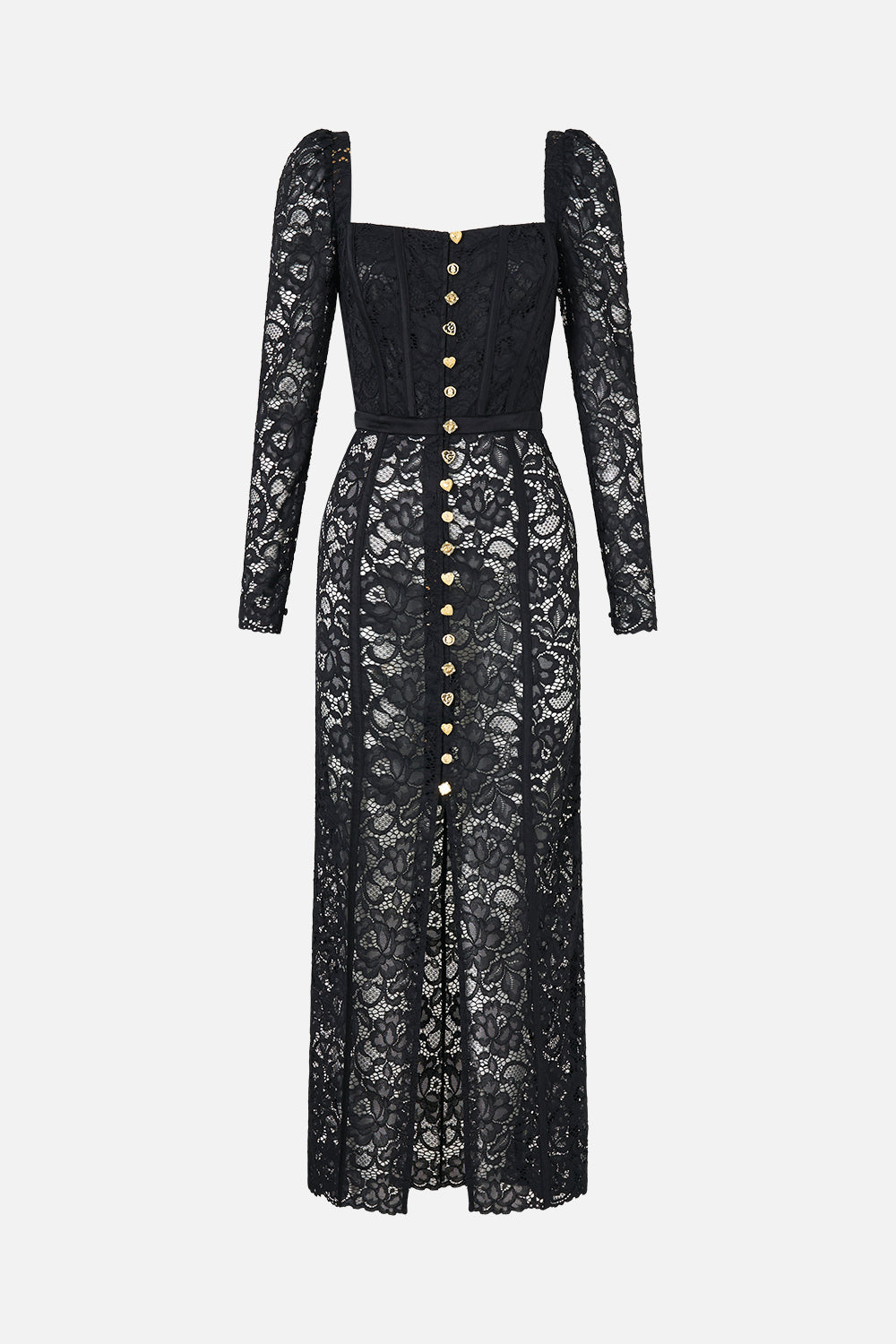 BUST DETAIL DRESS WITH LONG SLEEVE TAURUS RISING