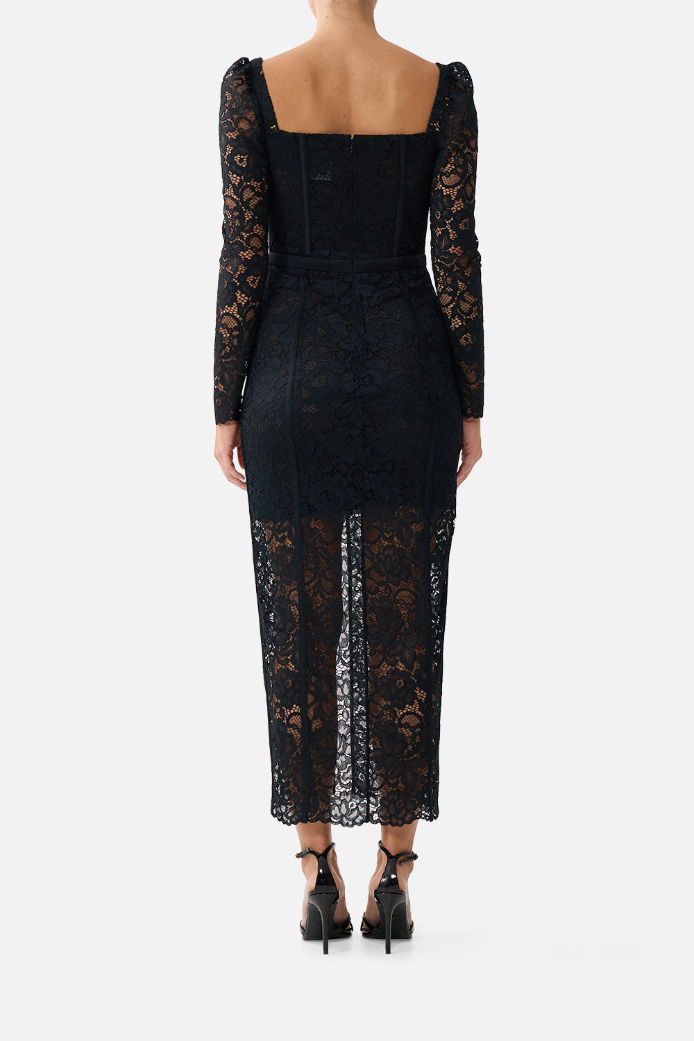 BUST DETAIL DRESS WITH LONG SLEEVE TAURUS RISING