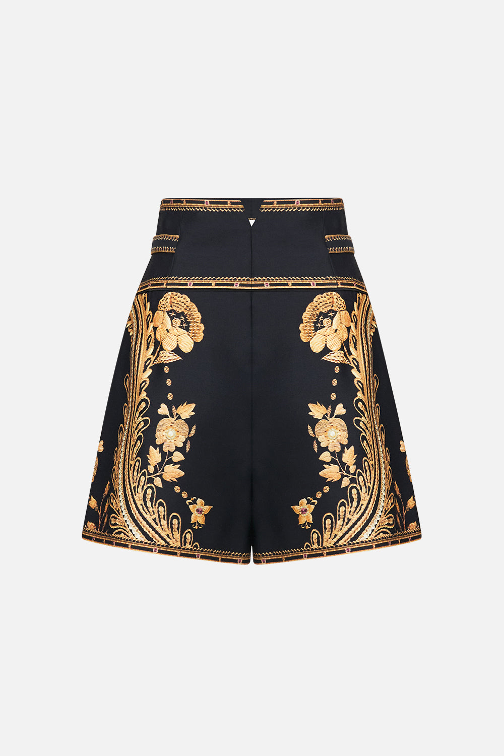 HIGH WAIST SHORT WITH BUTTON DETAIL TAURUS RISING