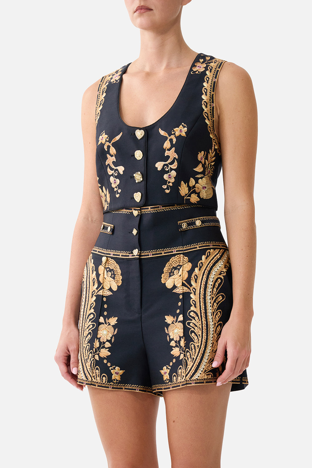 ROUND NECK WAISTCOAT TAURUS RISING