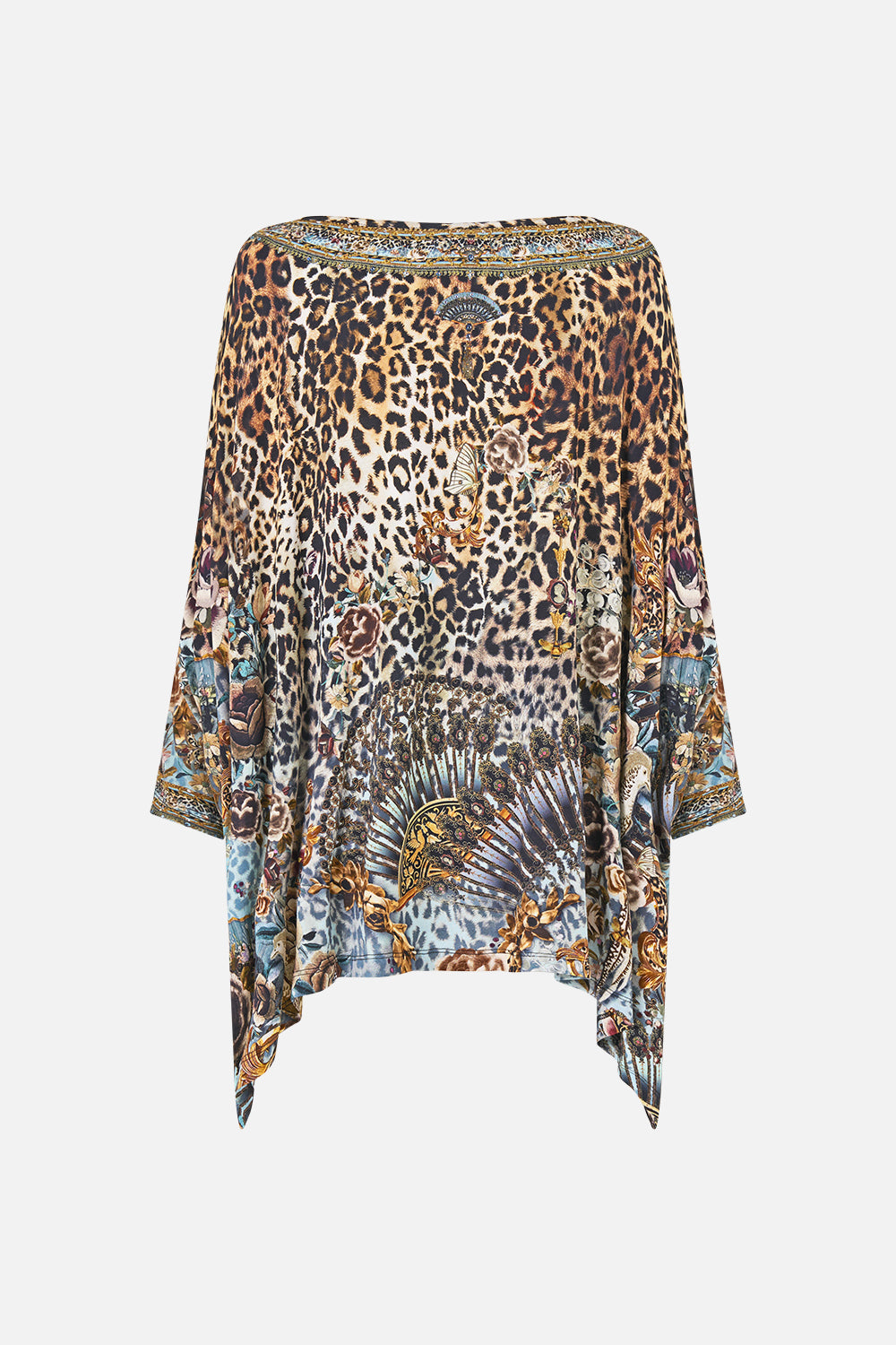 SCOOP NECK SLOUCH TEE FIESTA, SIESTA, REPEAT