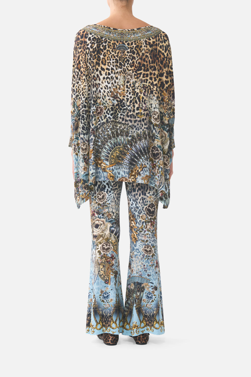 SCOOP NECK SLOUCH TEE FIESTA, SIESTA, REPEAT