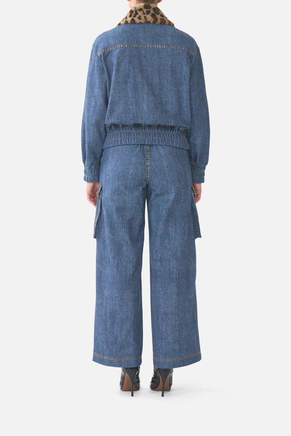 RELAXED TERRY PANT WITH POCKET DETAIL FIESTA, SIESTA, REPEAT