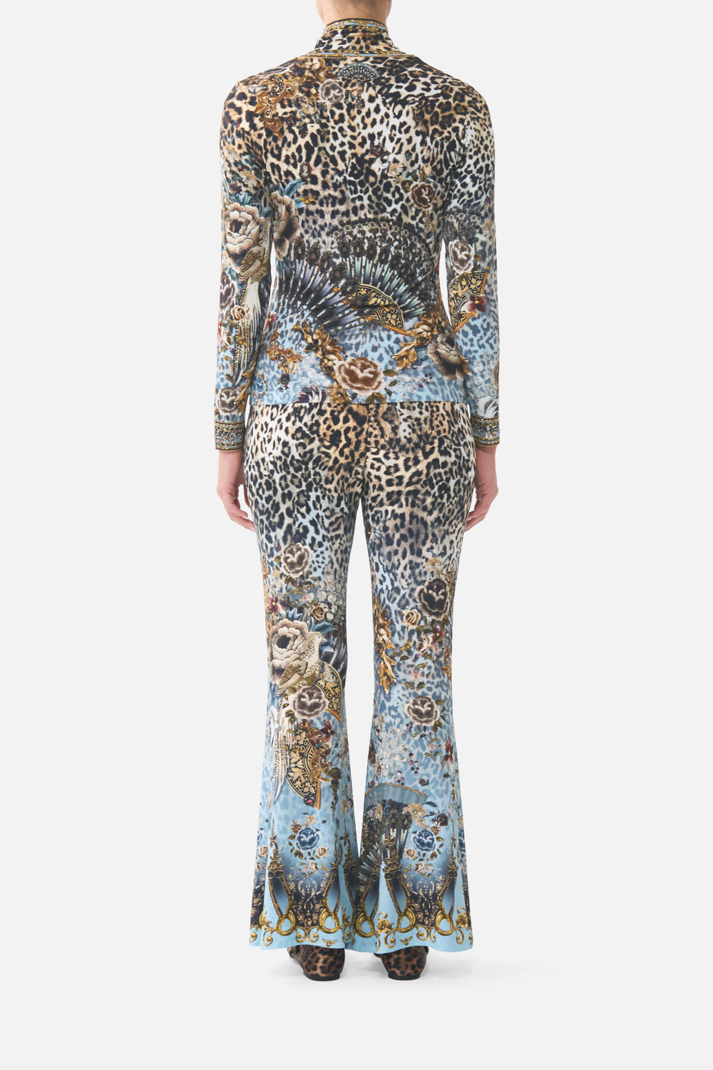 JERSEY FLARED PANT FIESTA, SIESTA, REPEAT