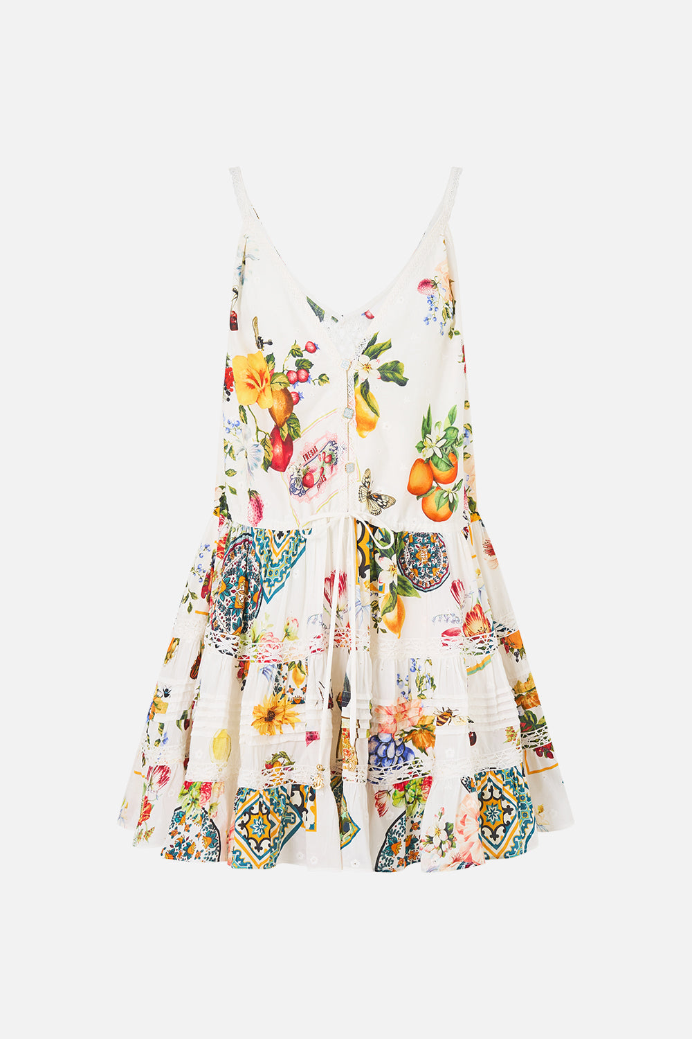 GATHER WAIST SHORT DRESS MAGIC OF THE MERCADO