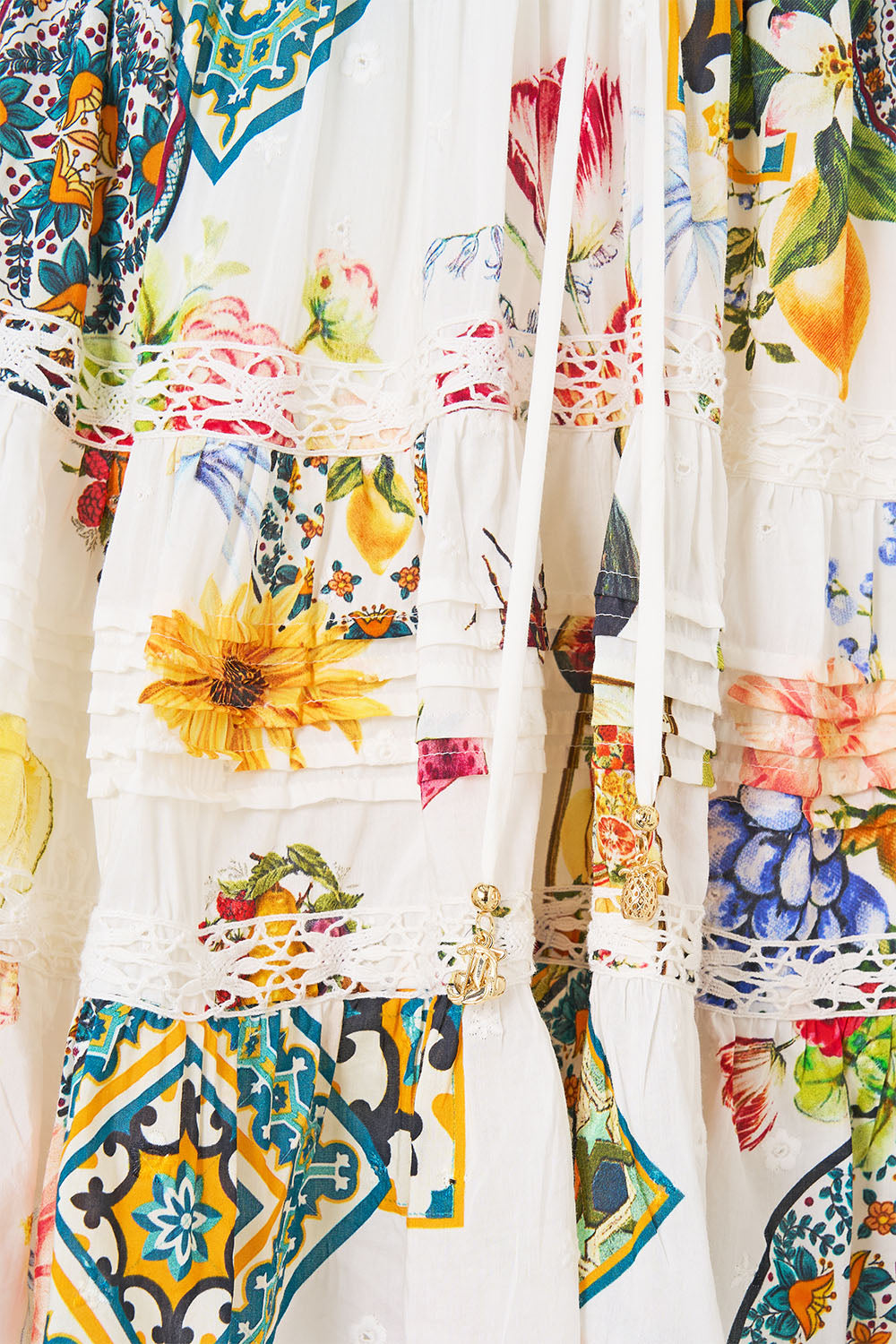 GATHER WAIST SHORT DRESS MAGIC OF THE MERCADO
