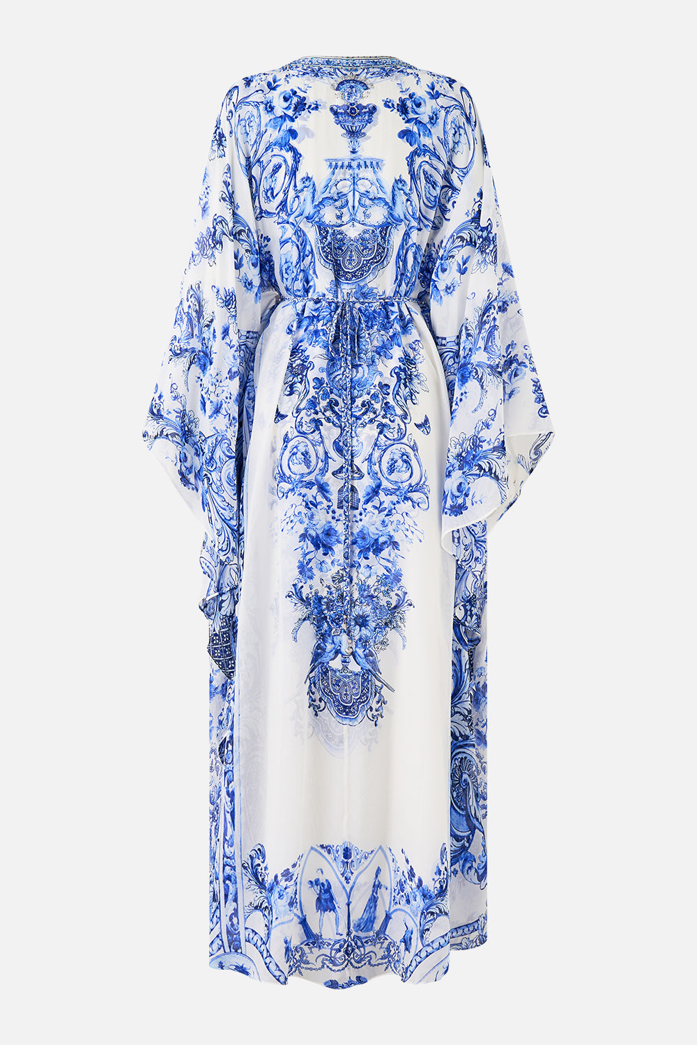 The Ceramic Panoramic Long Kaftan With Waist Detail | CAMILLA AU