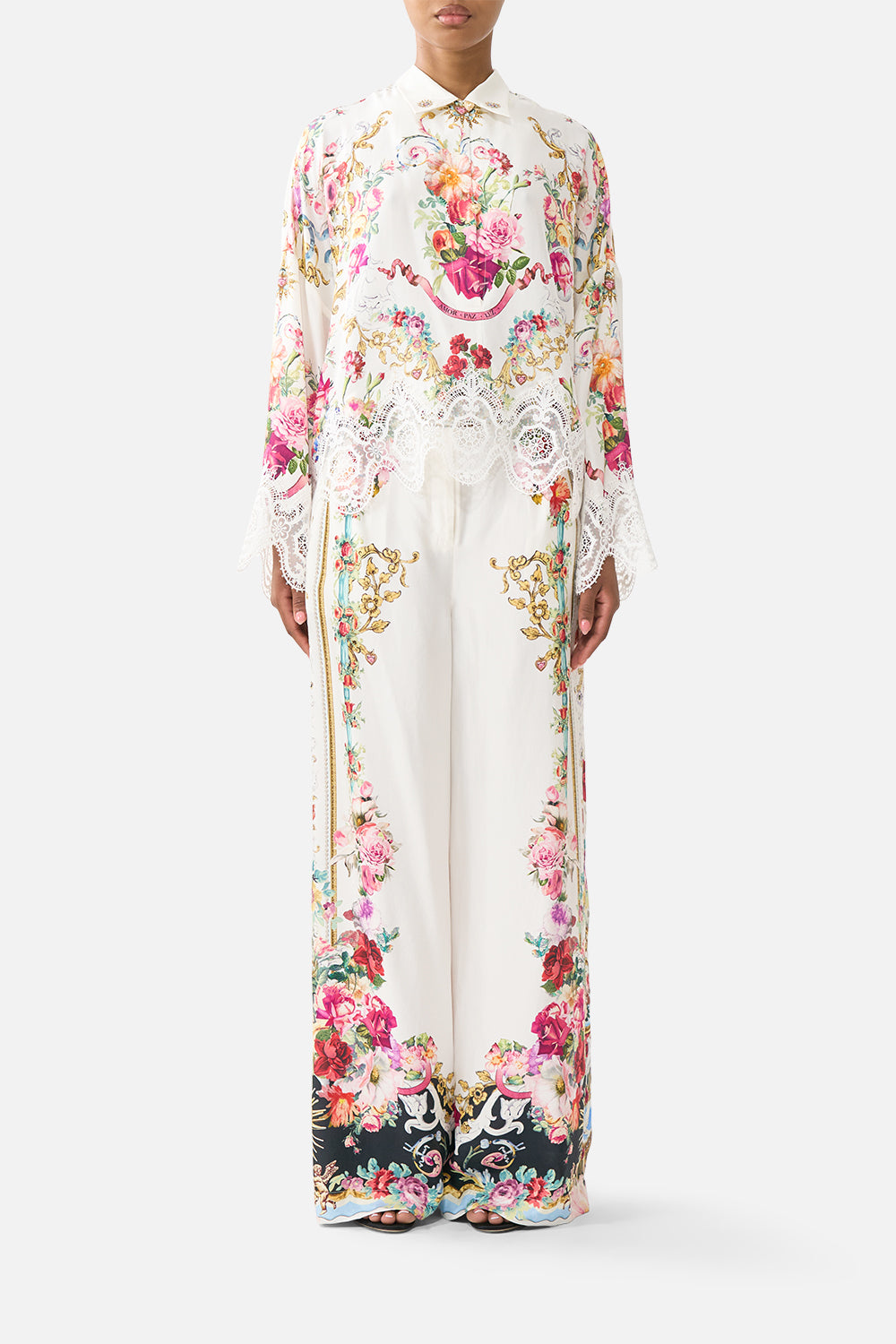 WIDE LEG WAISTED PANT TORERO LIBERTINE