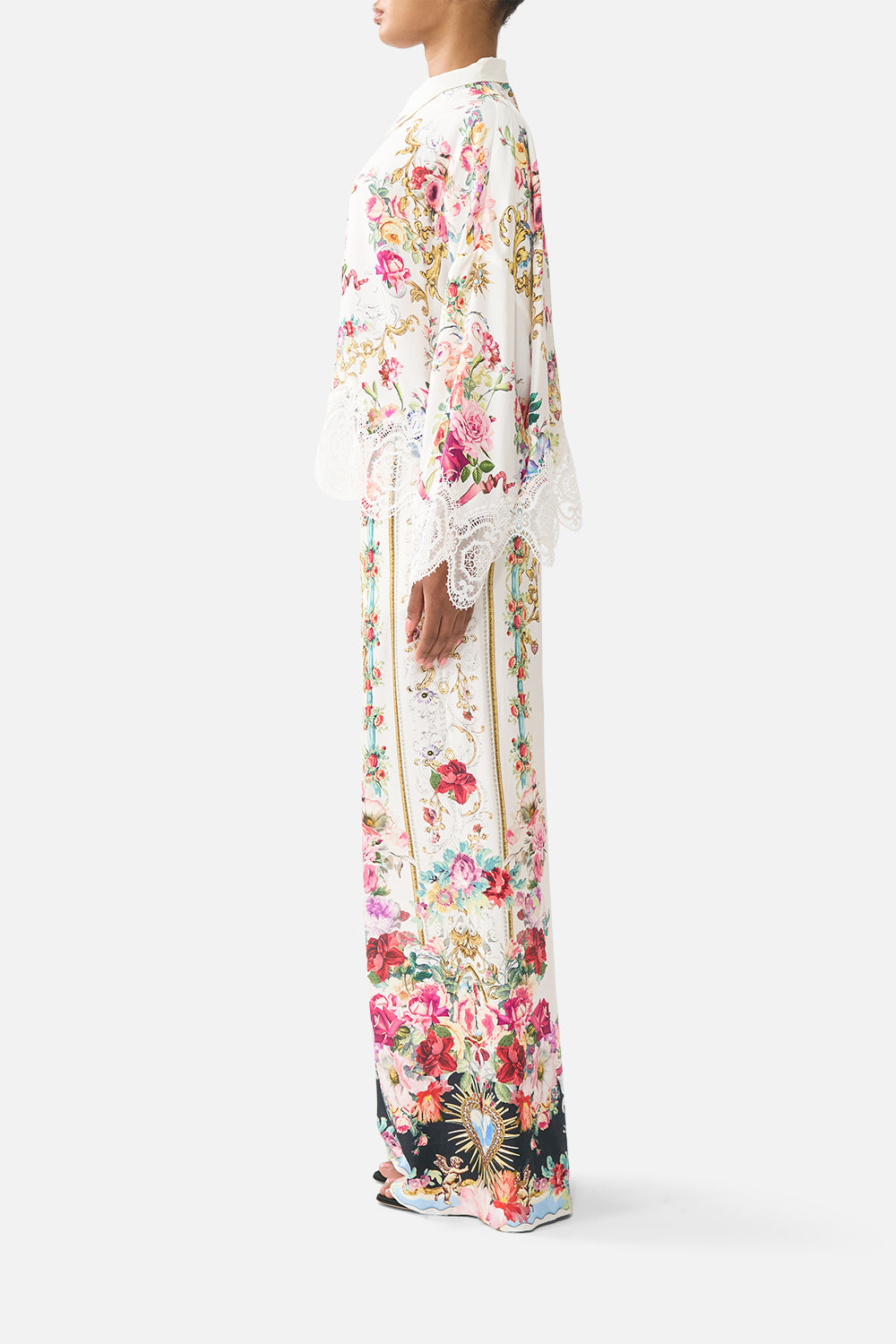 WIDE LEG WAISTED PANT TORERO LIBERTINE