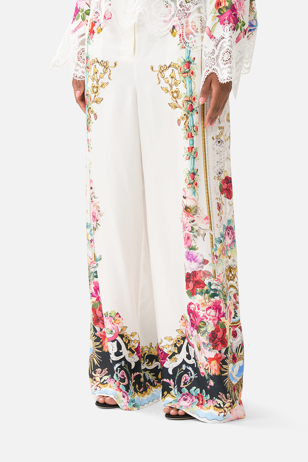 WIDE LEG WAISTED PANT TORERO LIBERTINE