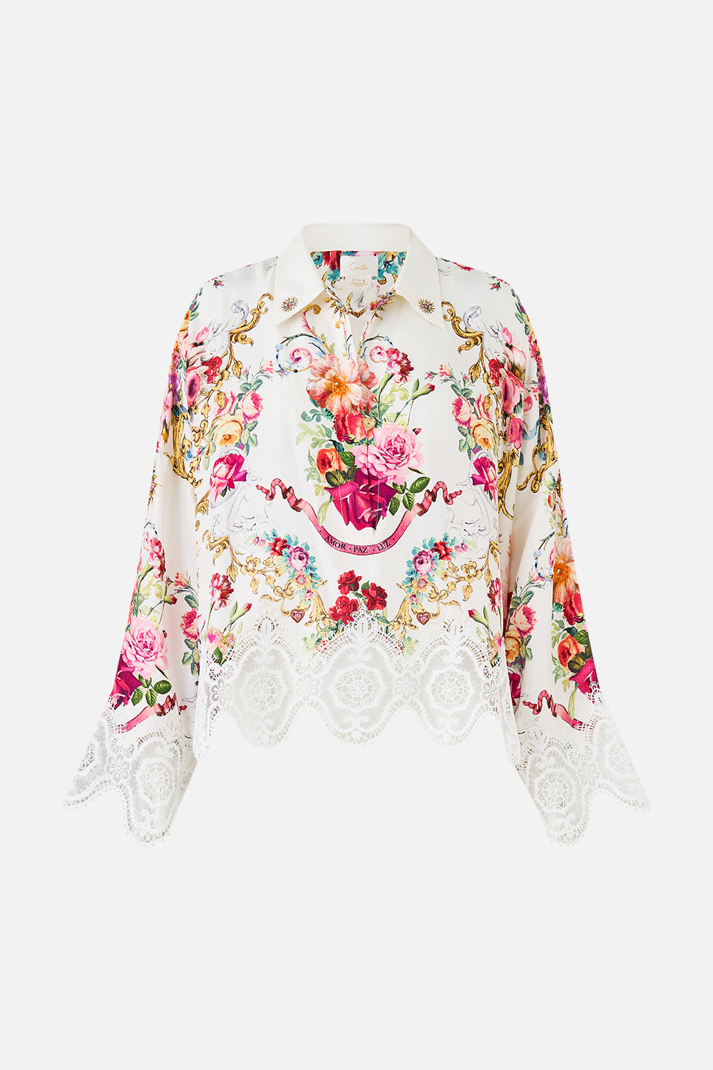 CROPPED RELAXED SHIRT TORERO LIBERTINE