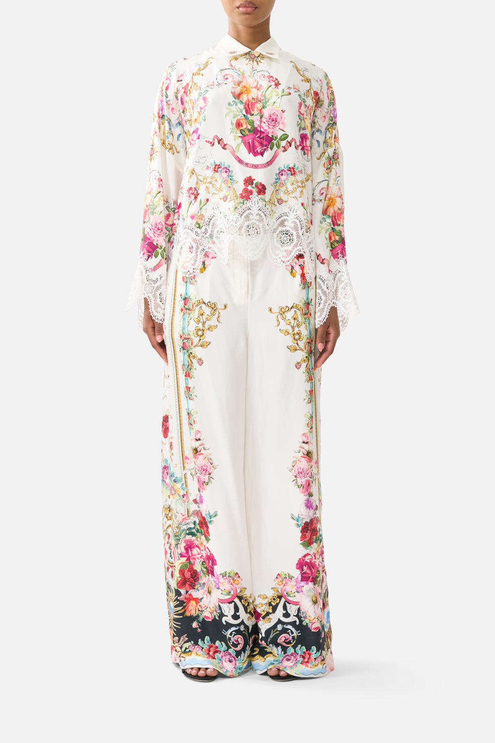 CROPPED RELAXED SHIRT TORERO LIBERTINE
