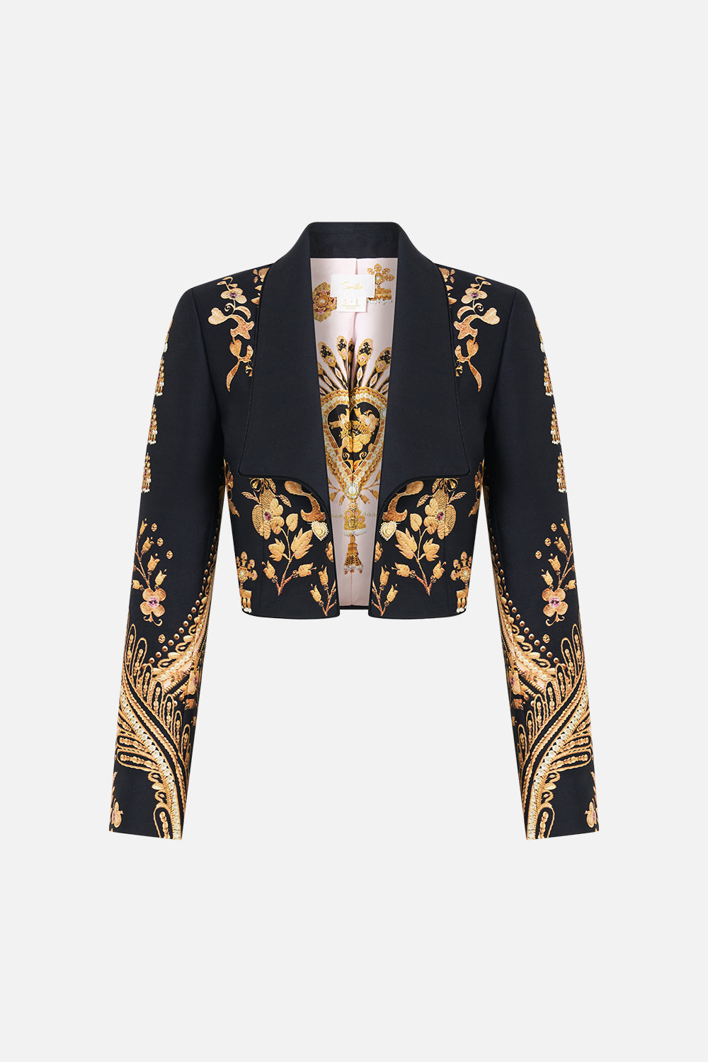SLIM FIT CROPPED JACKET TAURUS RISING