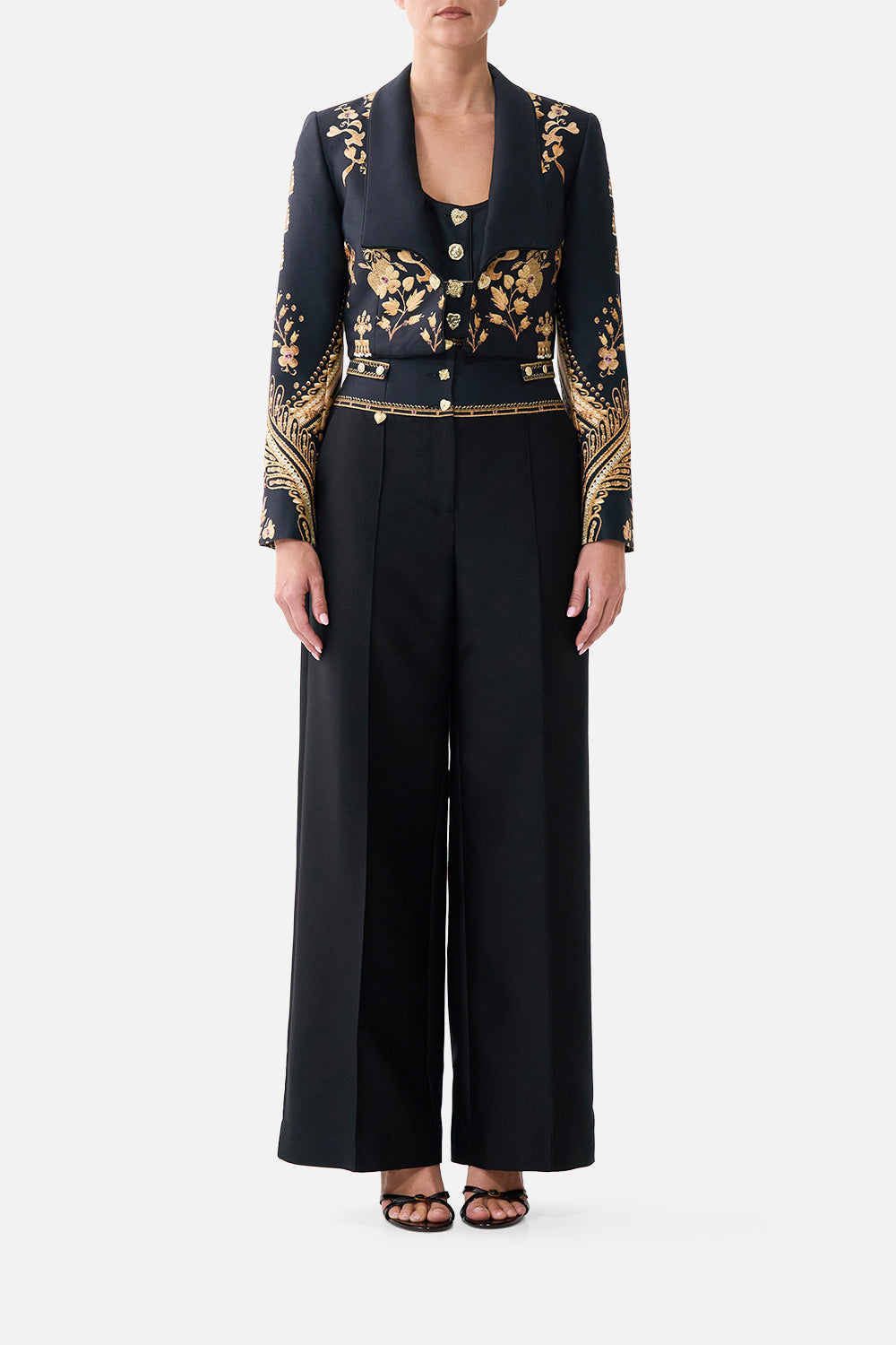 SLIM FIT CROPPED JACKET TAURUS RISING