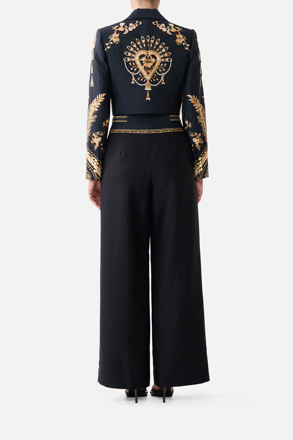 SLIM FIT CROPPED JACKET TAURUS RISING
