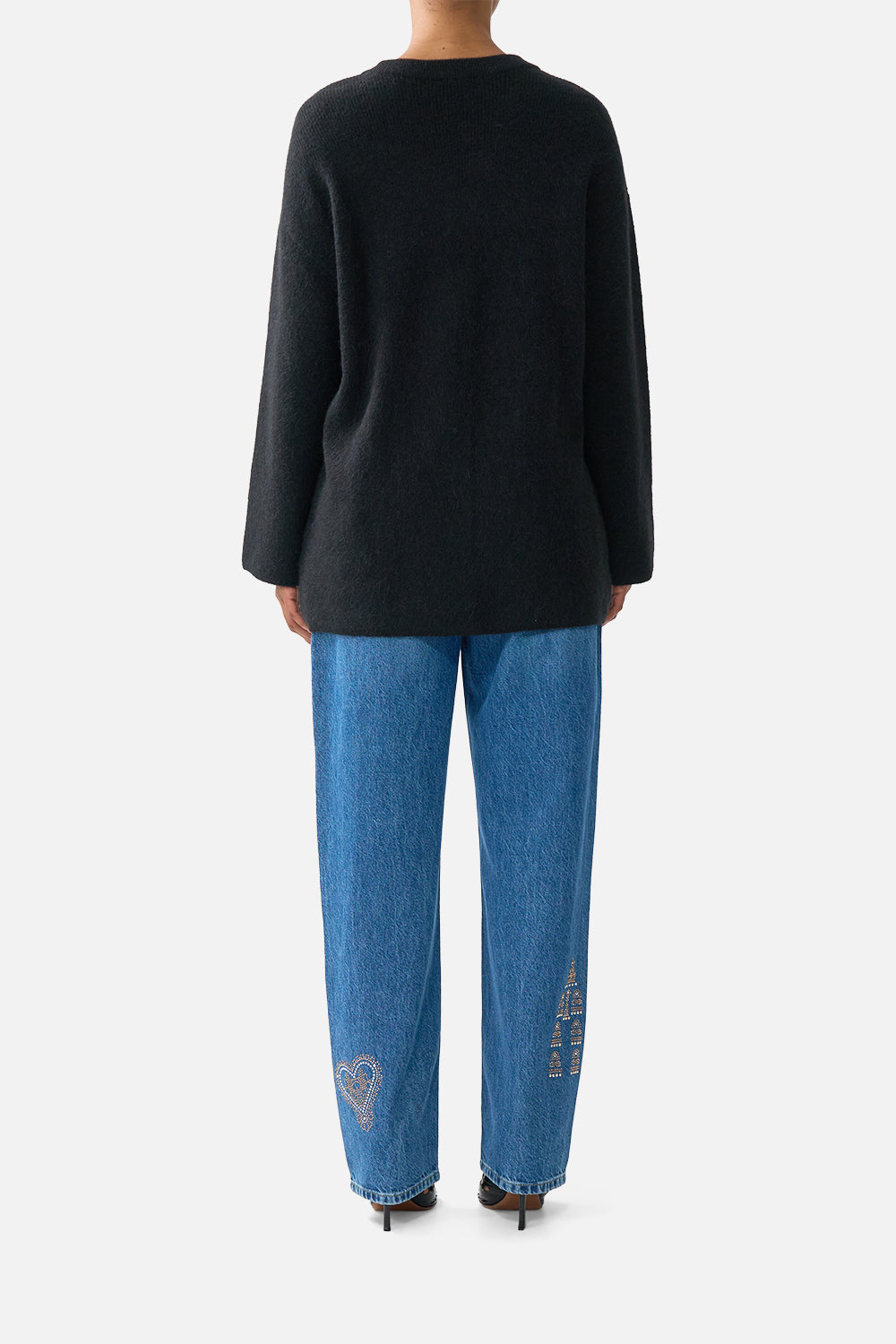 BOXY CREW NECK JUMPER TAURUS RISING