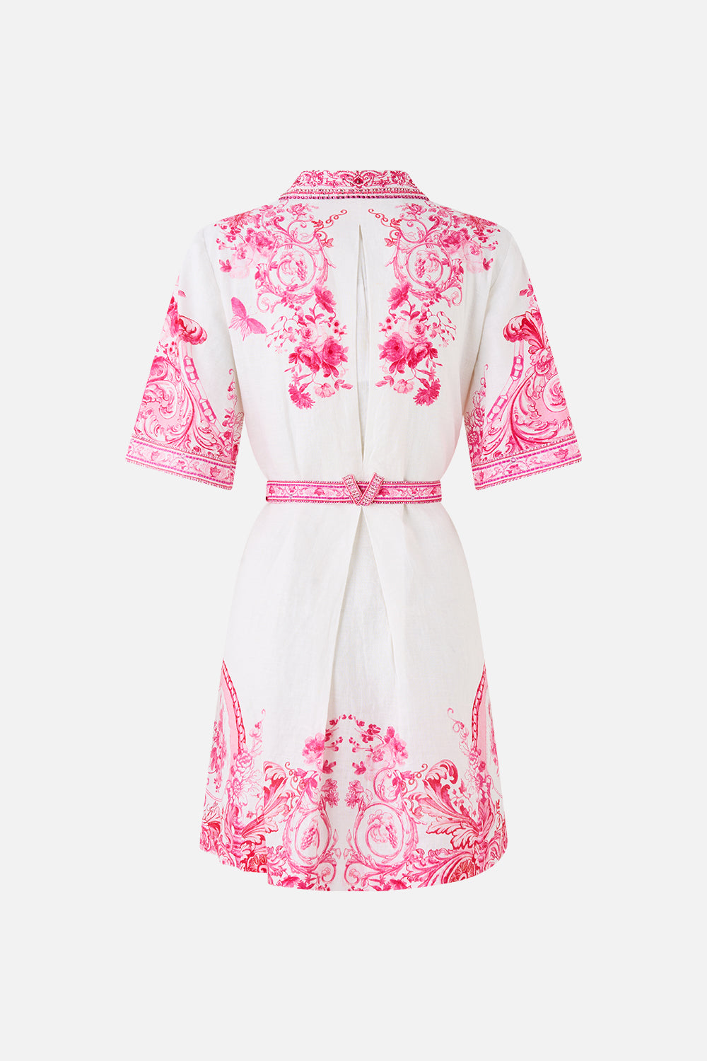 The CAMILLA SHORT SHIRT DRESS LIVIN LA VIDA ROSA