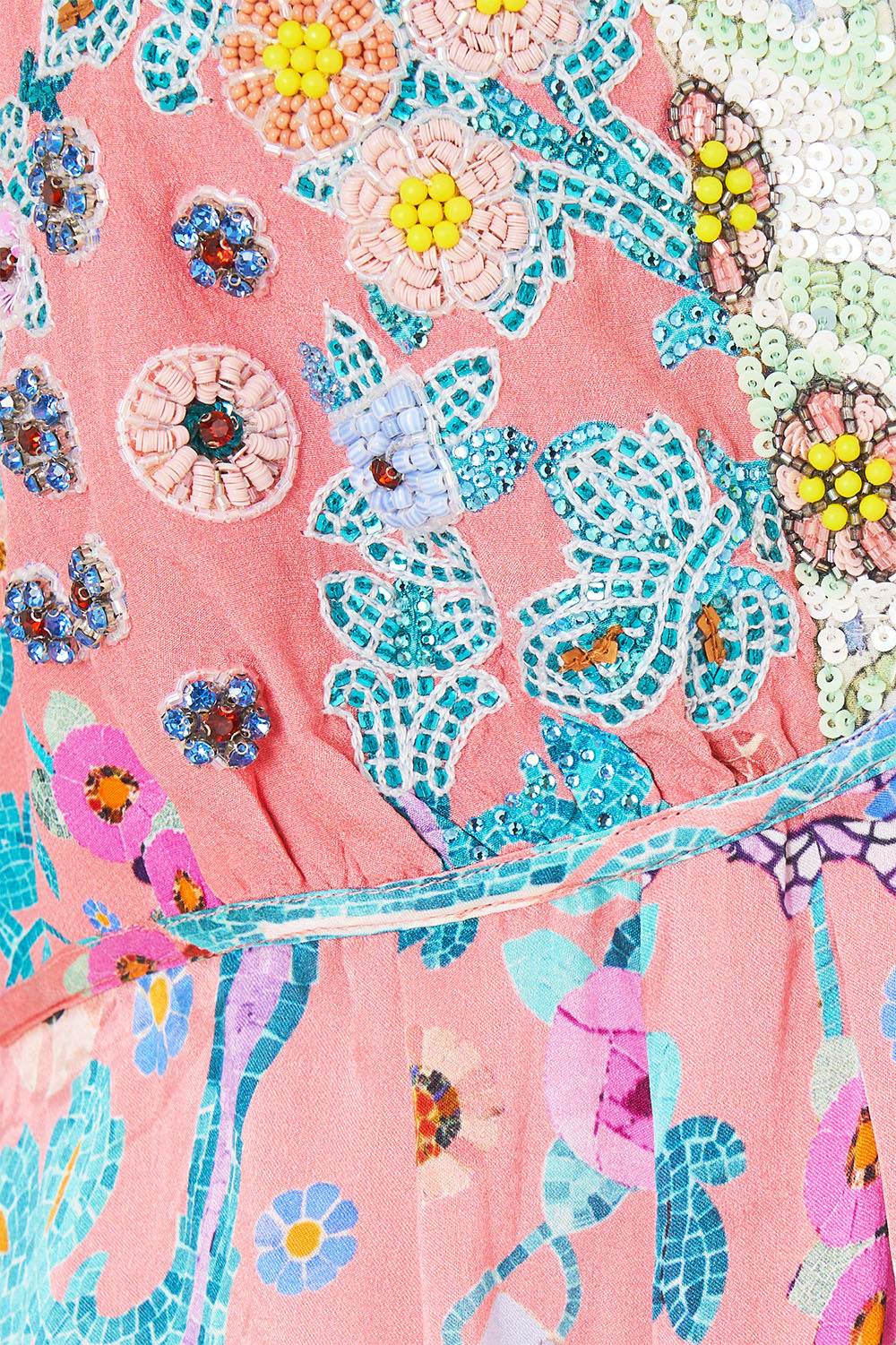 The CAMILLA SHORT FLARED DRESS WITH HARDWARE HOWDY GAUDI