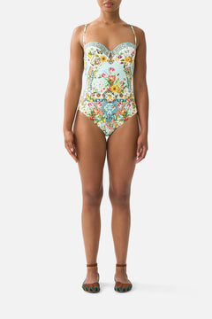 UNDERWIRE MOULDED CUP ONE PIECE MAGIC OF THE MERCADO
