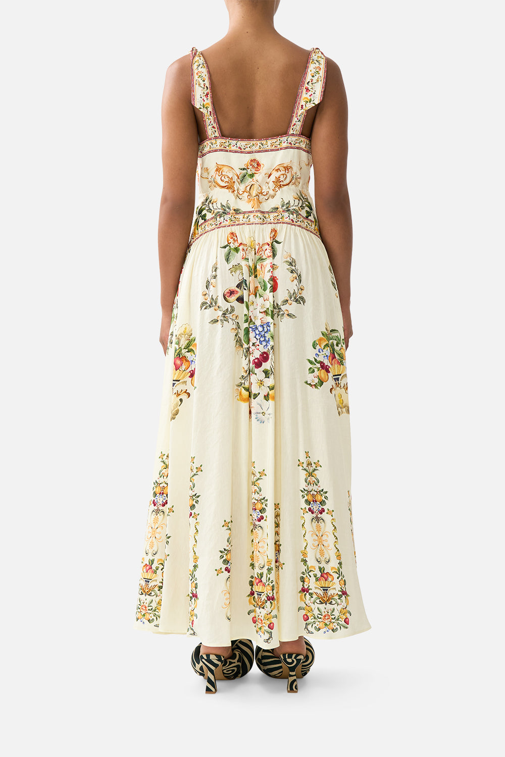TIE SHOULDER DRESS VA VA VINTAGE