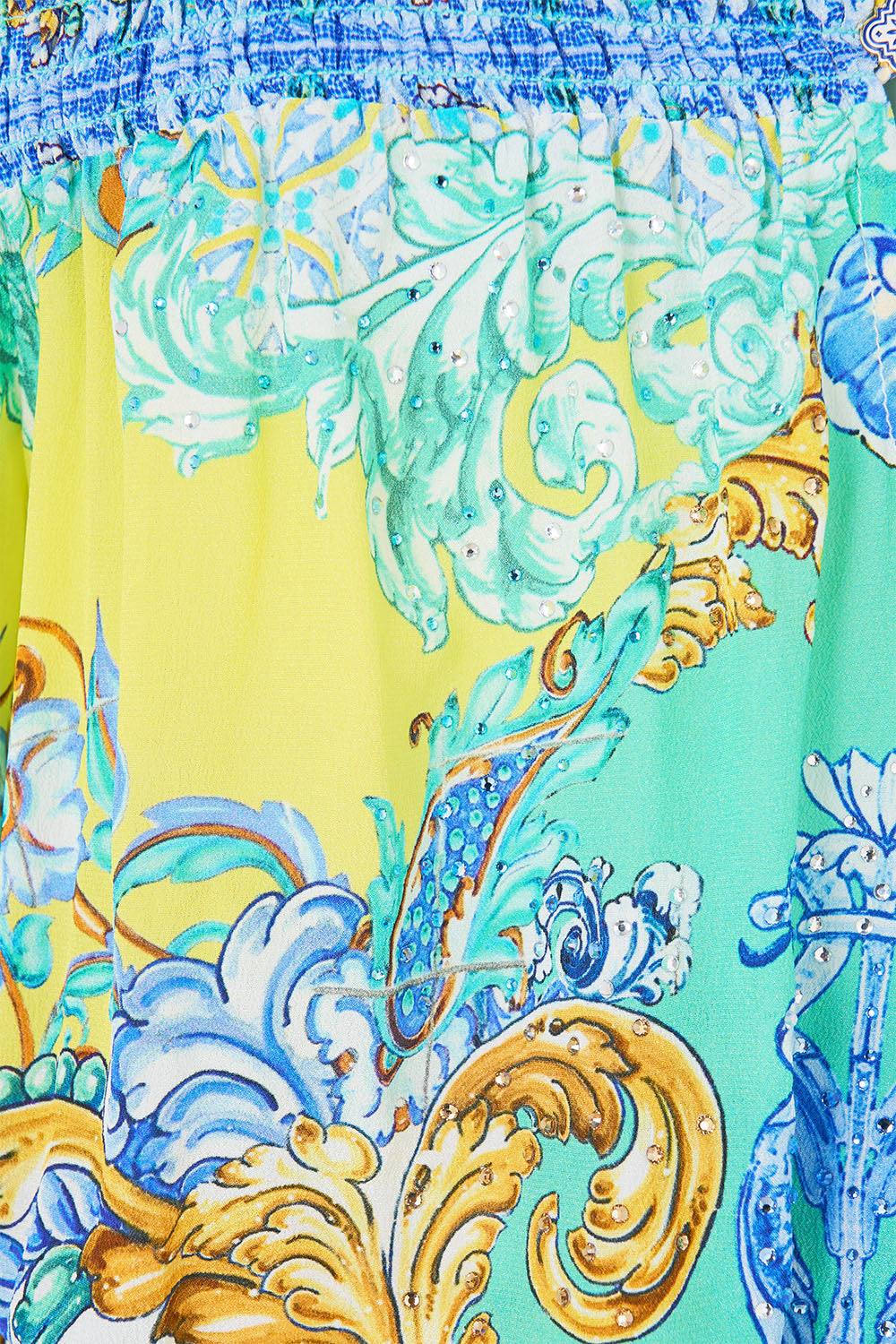 OFF SHOULDER SHORT DRESS DIAL UP THE TILES