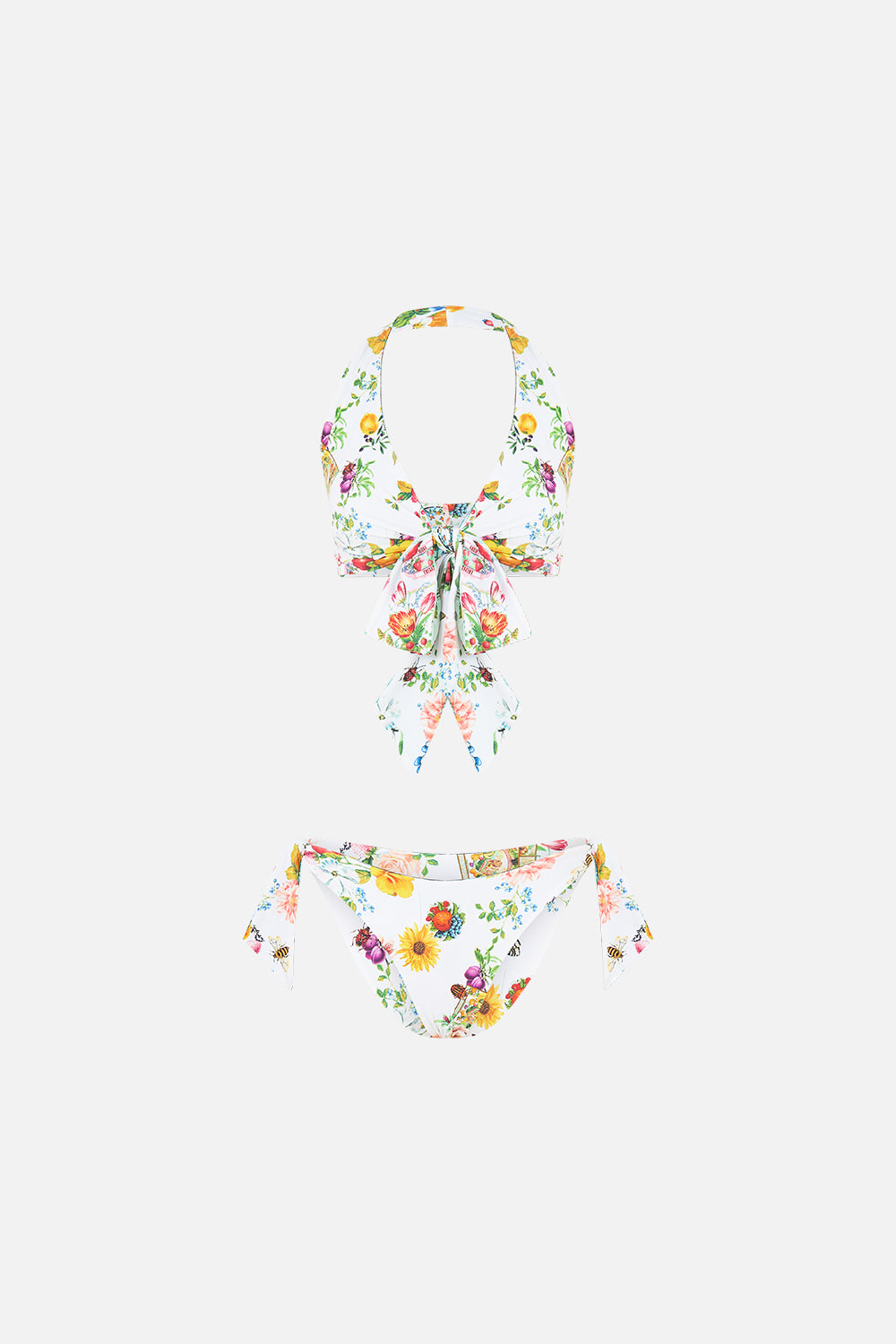 REVERSIBLE MULTI WEAR TIE HALTER BIKINI SET MAGIC OF THE MERCADO