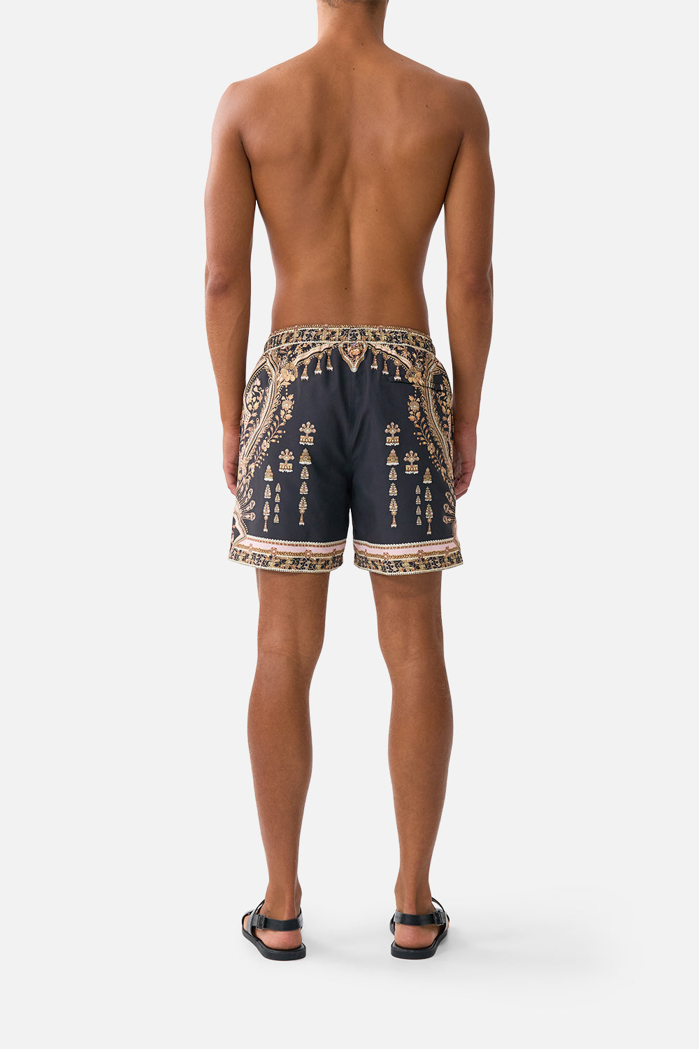 MID LENGTH BOARDSHORT WITH ELASTIC WAIST TAURUS RISING