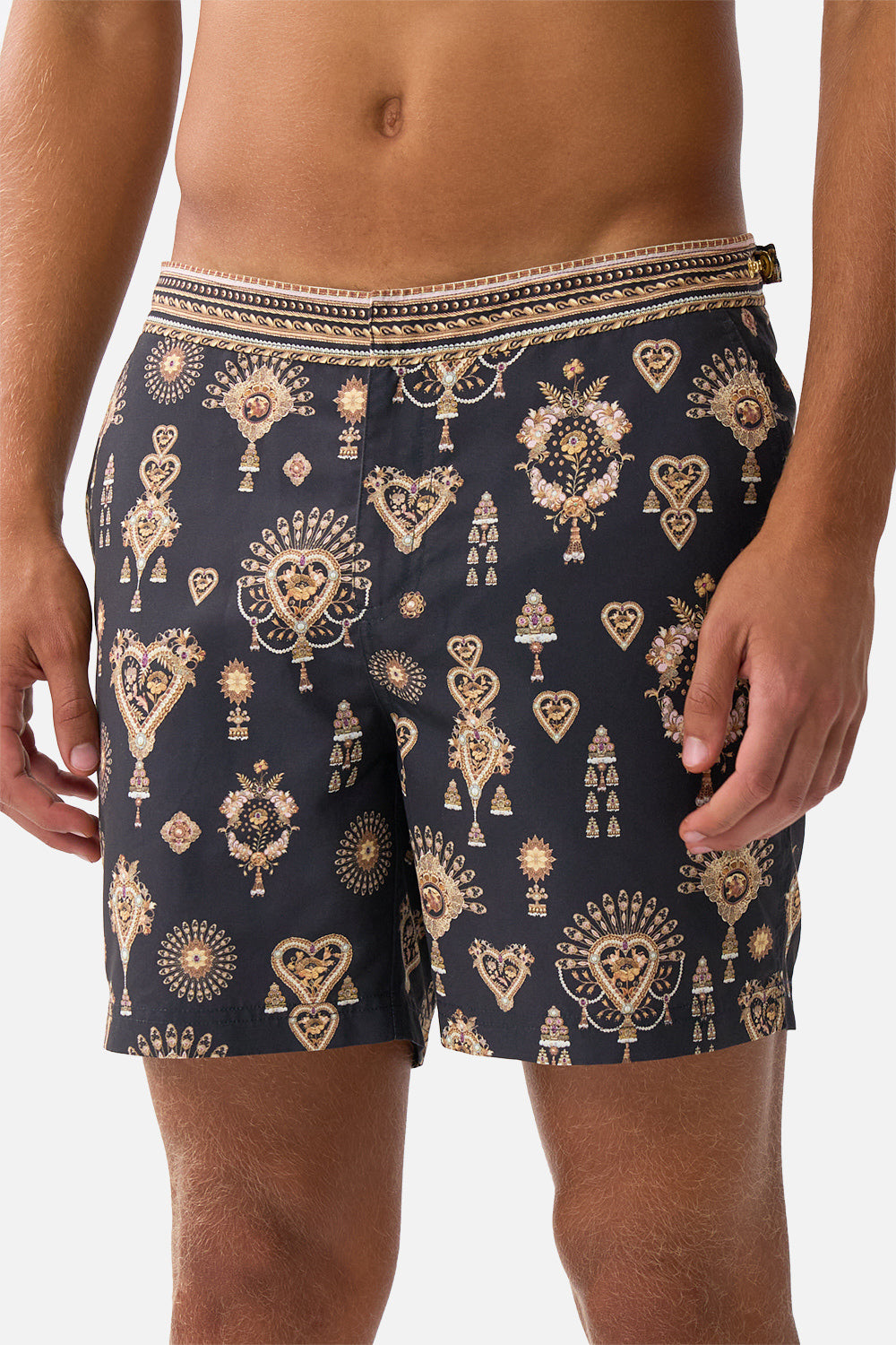 MID LENGTH BOARDSHORT WITH FIXED WAIST TAURUS RISING
