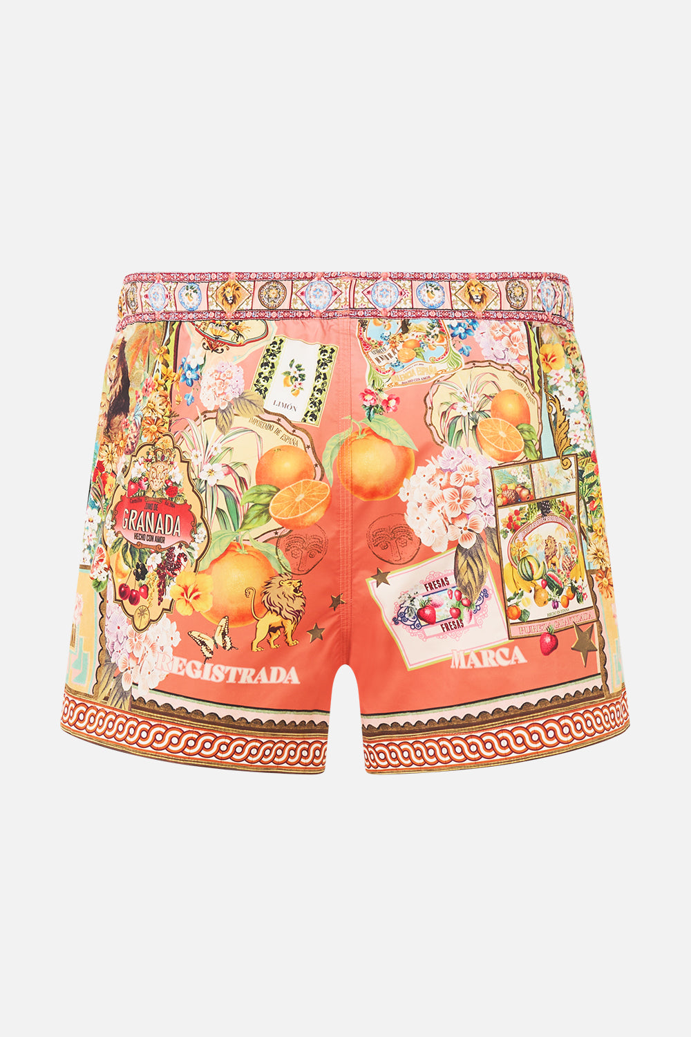 SHORT LENGTH BOARDSHORT WITH ELASTIC WAIST VA VA VINTAGE