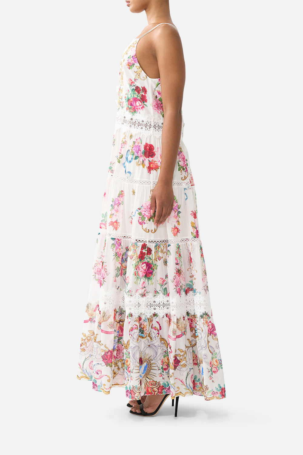 TRAPEZE TIERED DRESS TORERO LIBERTINE