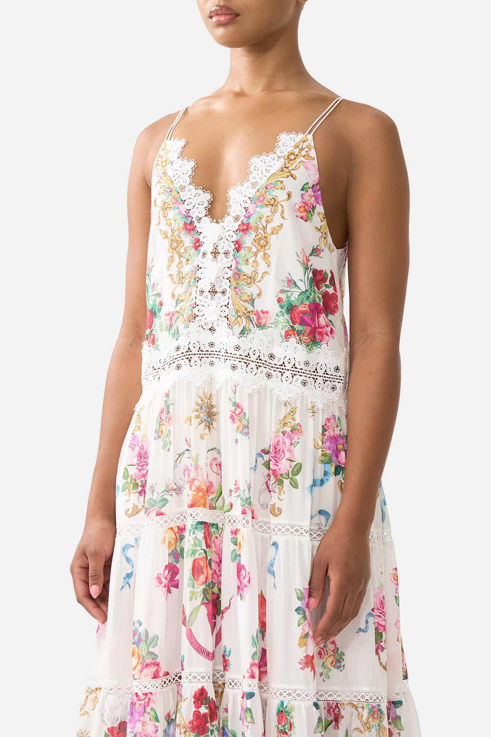 TRAPEZE TIERED DRESS TORERO LIBERTINE