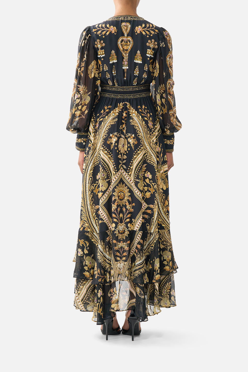 LONG BUTTON FRONT DRESS TAURUS RISING