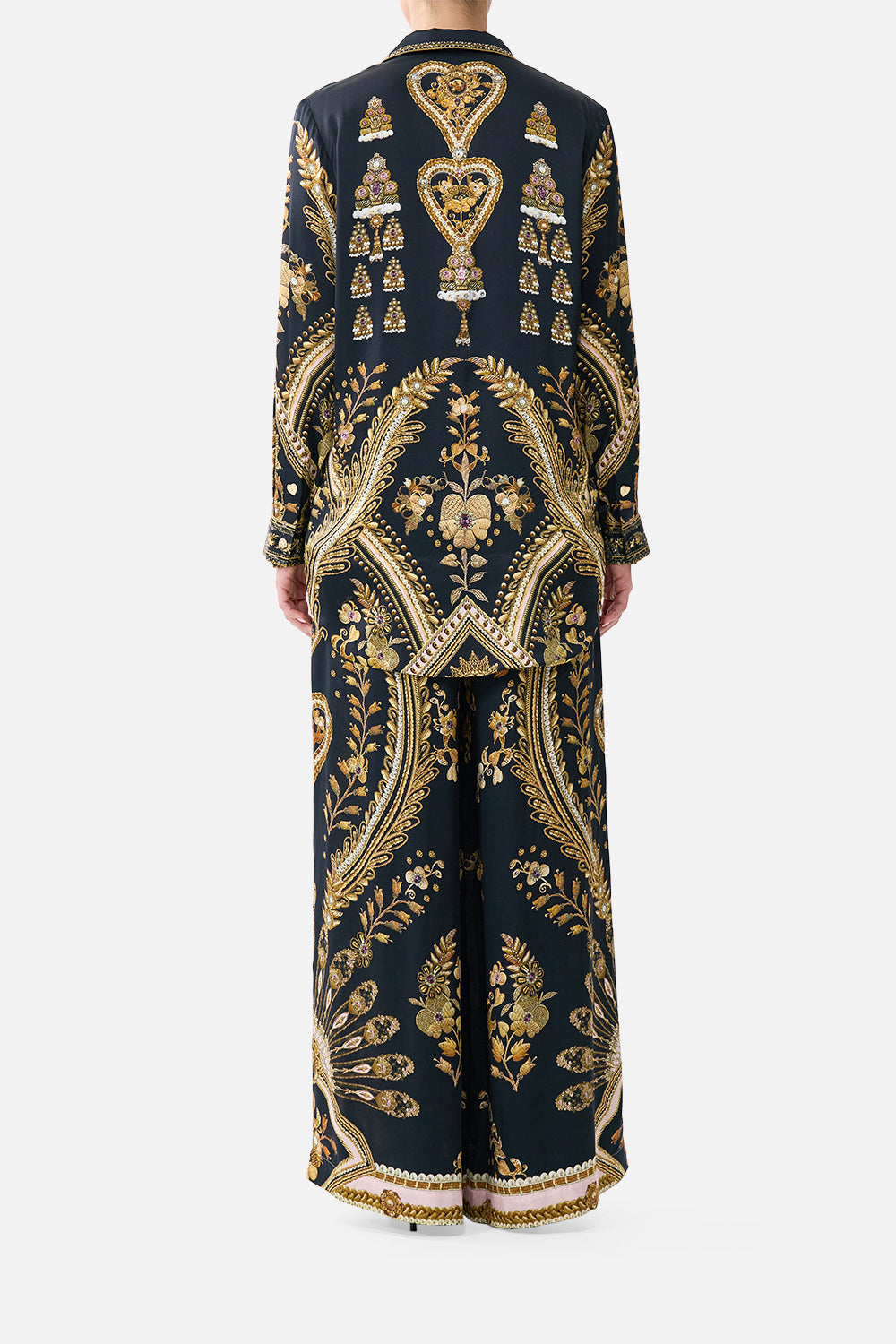 WIDE LEG WAISTED PANT TAURUS RISING