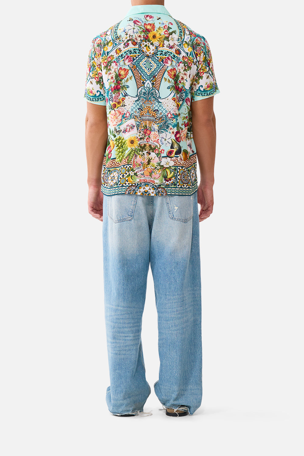 SHORT SLEEVE CAMP COLLARED SHIRT MAGIC OF THE MERCADO