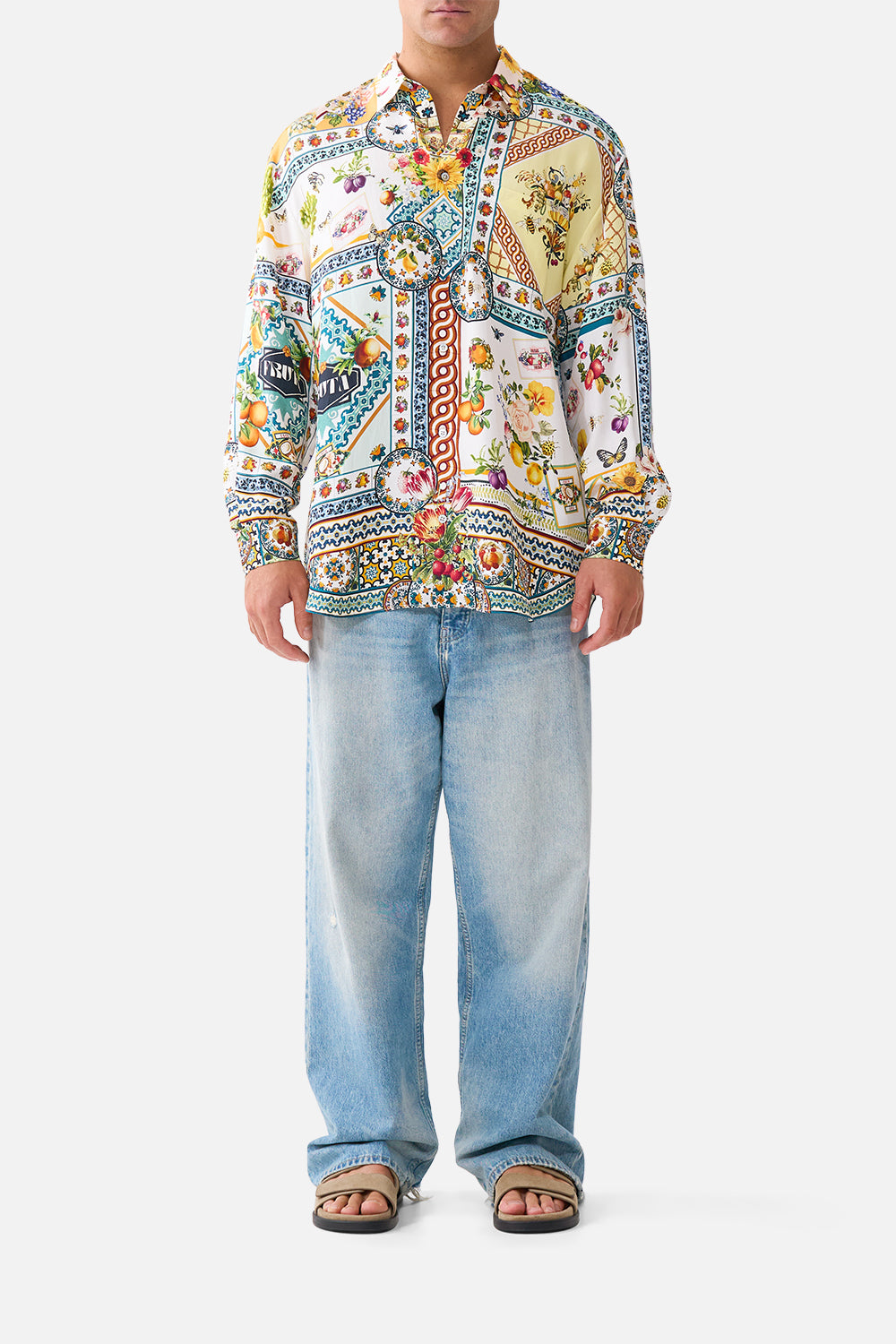 LONG SLEEVE OVERSIZED SHIRT MAGIC OF THE MERCADO