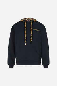 CONTRAST HOODED SWEATSHIRT TAURUS RISING