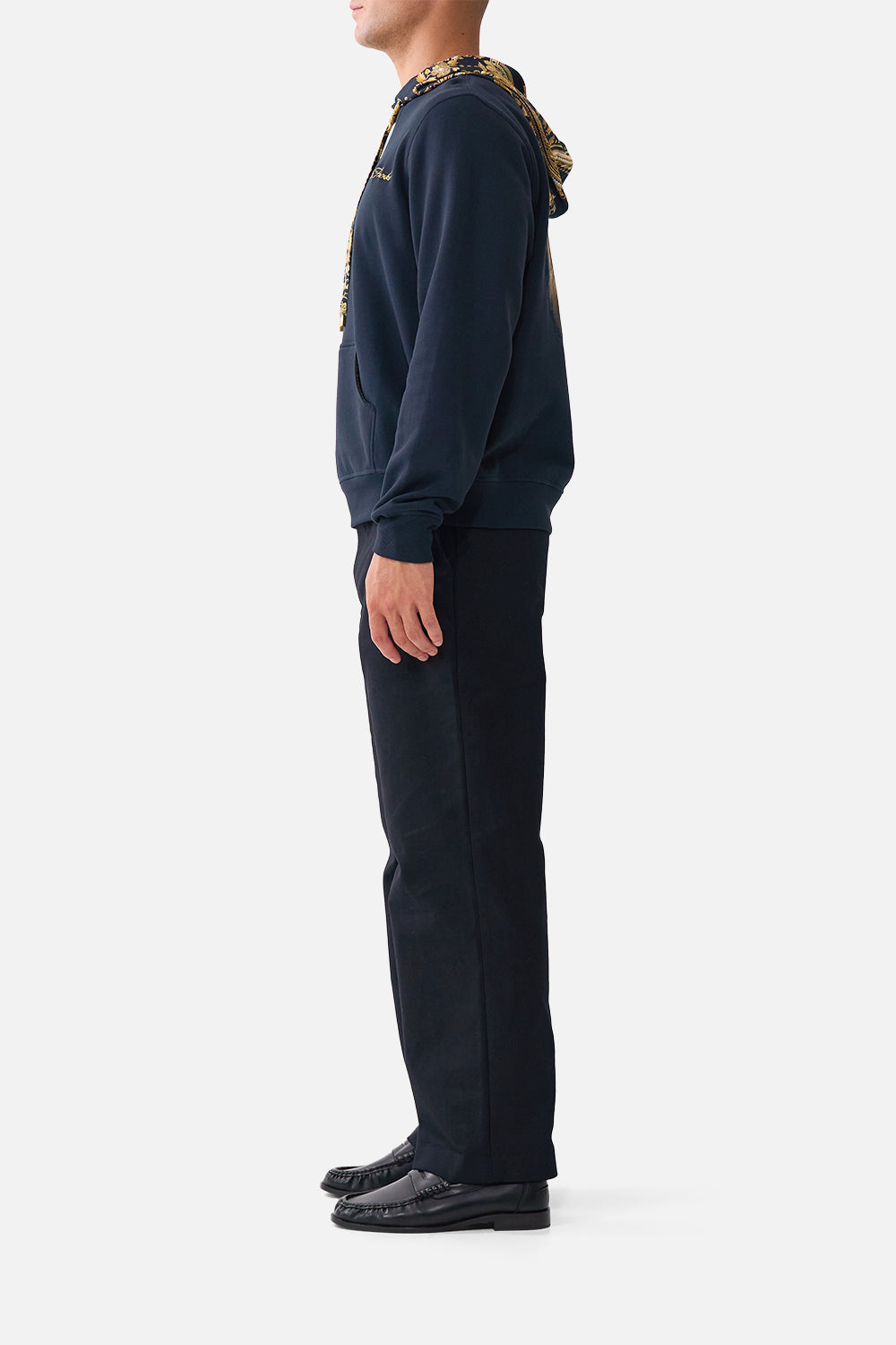 CONTRAST HOODED SWEATSHIRT TAURUS RISING