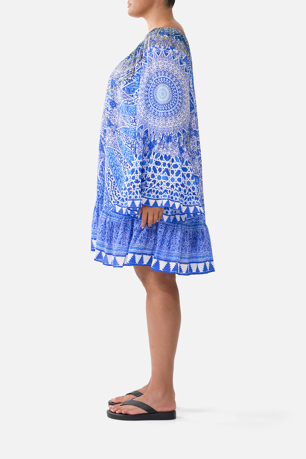 A-LINE FRILL DRESS THE BOSPHOROUS