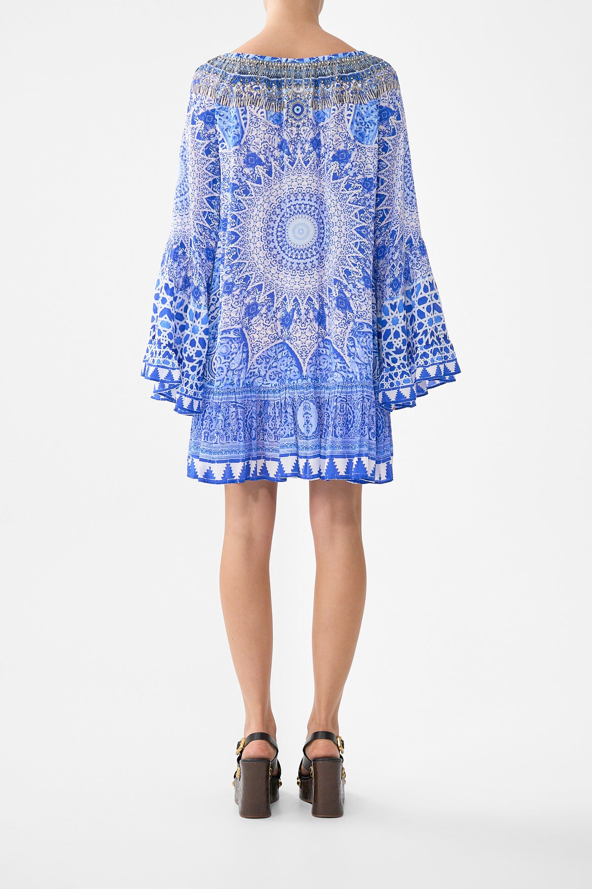 A-LINE FRILL DRESS THE BOSPHOROUS