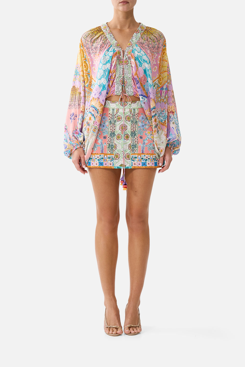 The CAMILLA MICRO MINI SKIRT HOWDY GAUDIHOWDY GAUDI