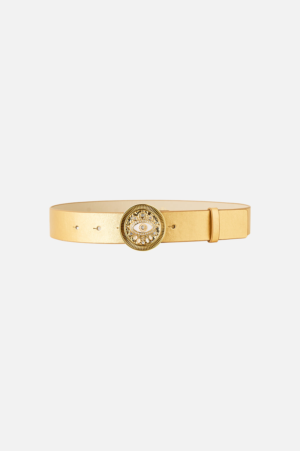 The CAMILLA EVIL EYE BELT GOLDGOLD
