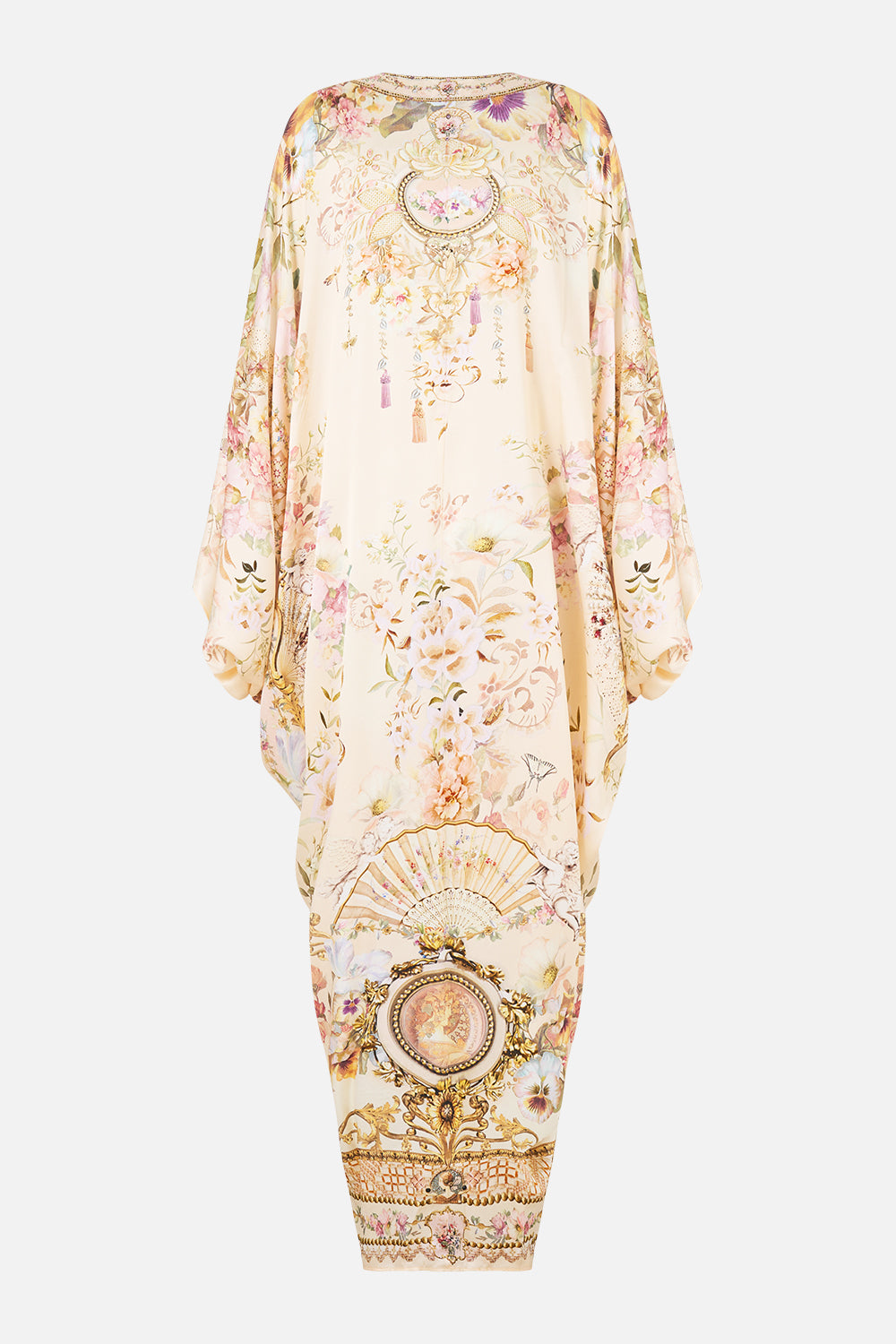 T SHAPE LONG KAFTAN ADORNED IN ARANJUEZ