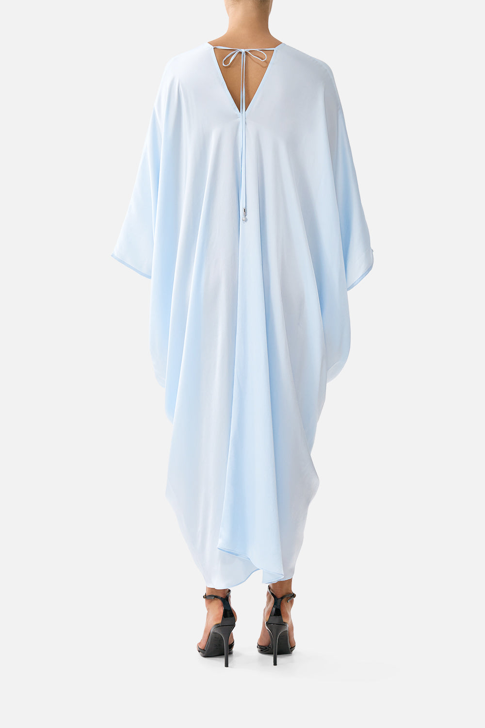 DRAPE FRONT V NECK KAFTAN THE HUM OF THE ALHAMBRA