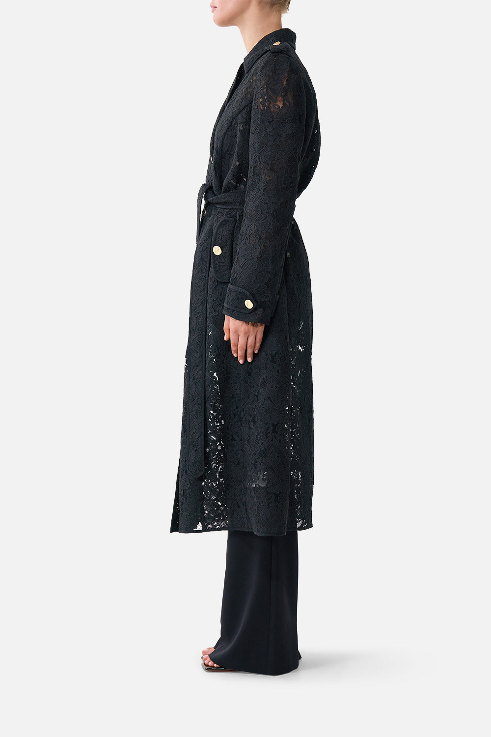 The Flamenco Folklore Trench Coat | CAMILLA AU – CAMILLA