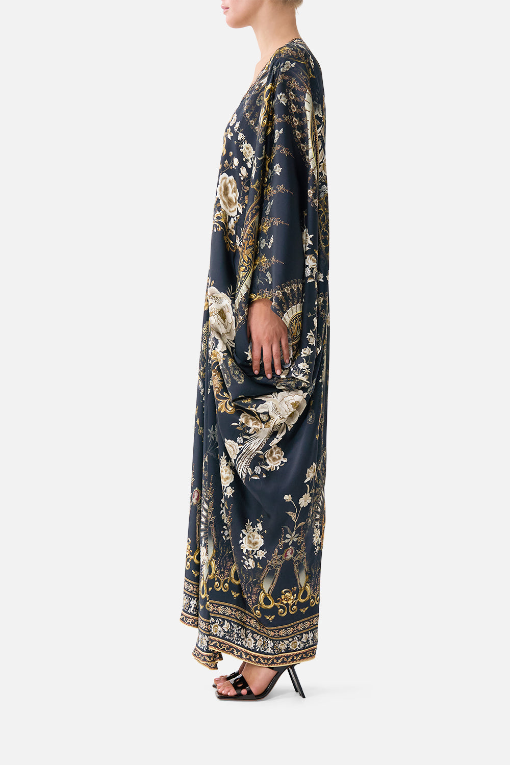 T SHAPE LONG KAFTAN FLAMENCO FOLKLORE