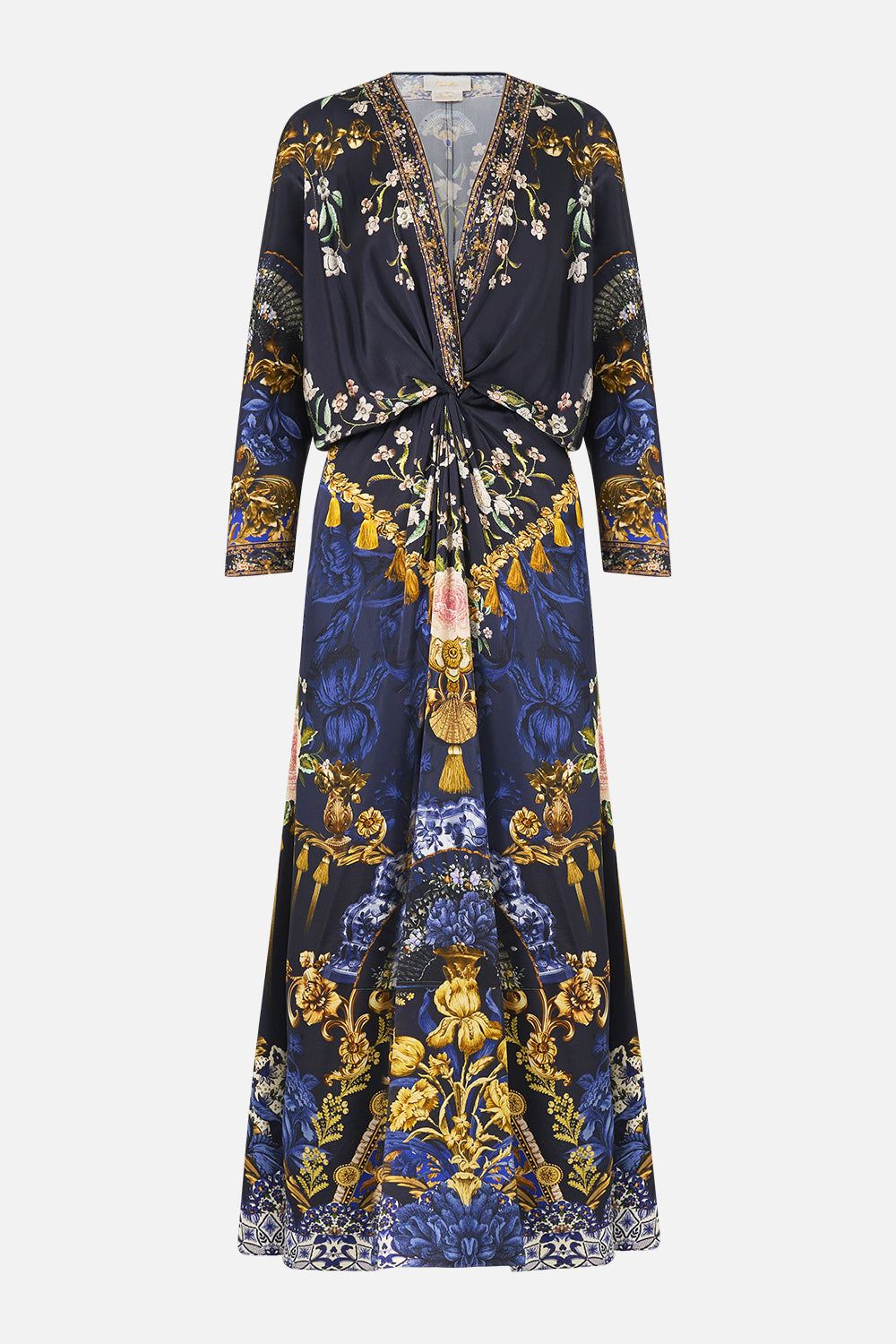TWIST FRONT BATWING DRESS NOTES FROM THE BLUE ROOM