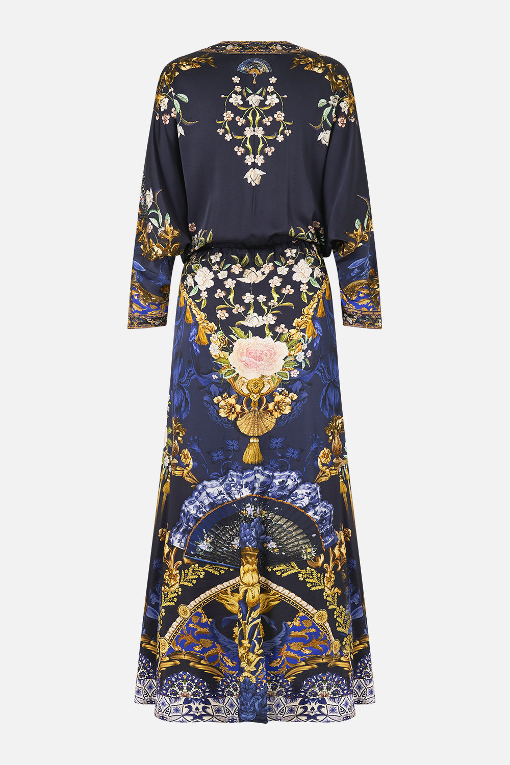 TWIST FRONT BATWING DRESS NOTES FROM THE BLUE ROOM