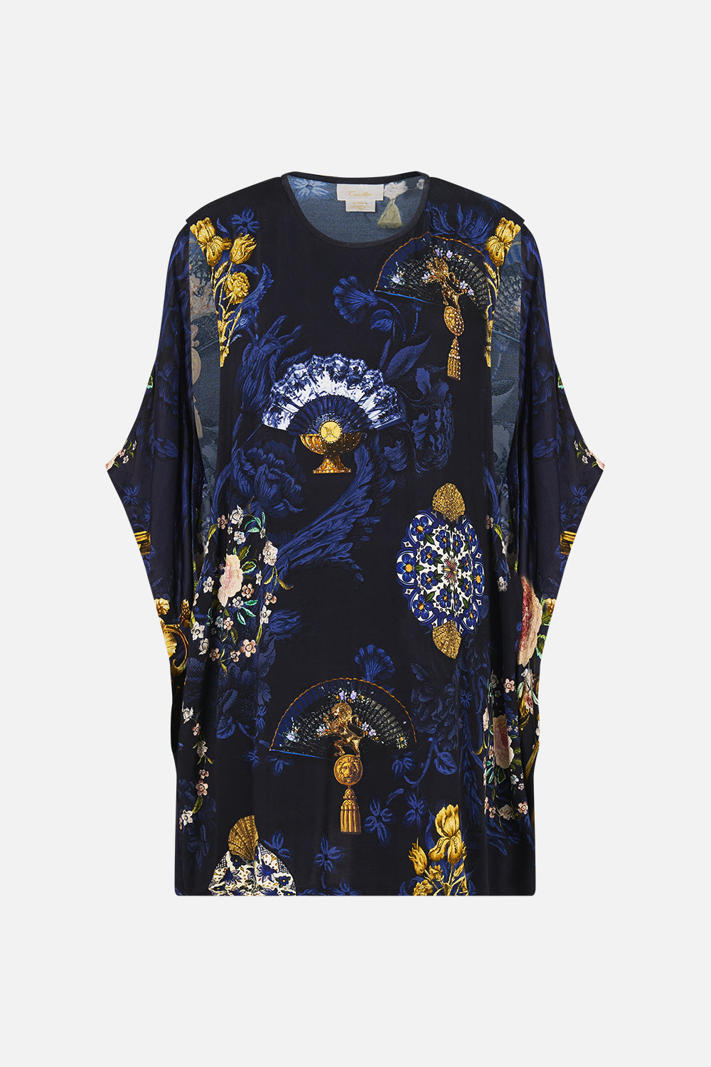 DRAPED SPLIT SLEEVE TOP NOTES FROM THE BLUE ROOM
